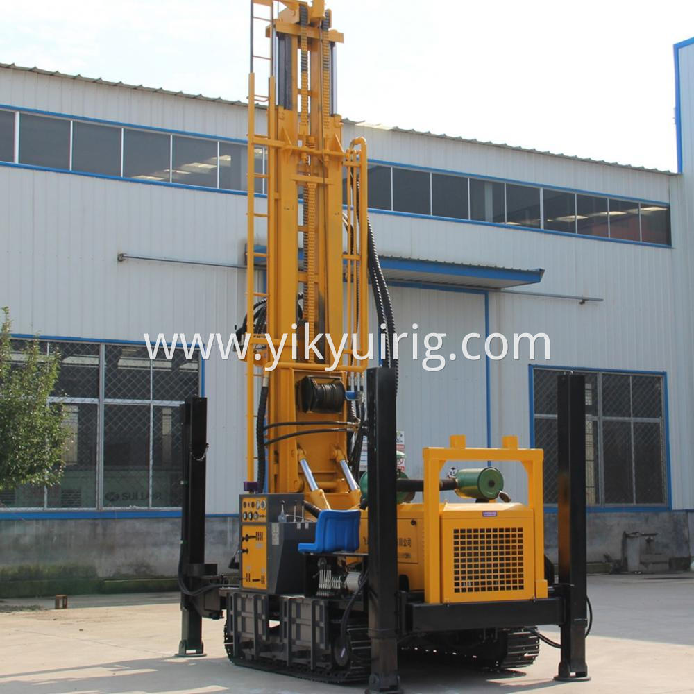 Hydraulic 400m Drilling Depth Portable Borehole Water Well Drilling Rig 3